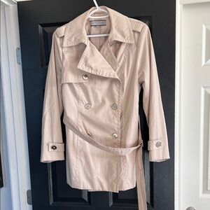 Anne Klein Women's Beige Trench Coat